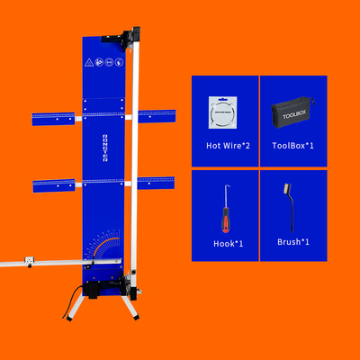 54 '' เครื่องตัดแผ่นโฟม Hot Wire มีปีก 200W EPS Foam