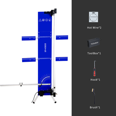 54 '' เครื่องตัดแผ่นโฟม Hot Wire มีปีก 200W EPS Foam