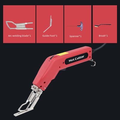Arc Welding Blade Heavy Duty Foam มีดร้อนสำหรับผ้าสายไฟ 100W