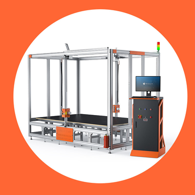 โครงอลูมิเนียม CNC Hot Wire เครื่องตัดโฟม 110-240V 4 Axis