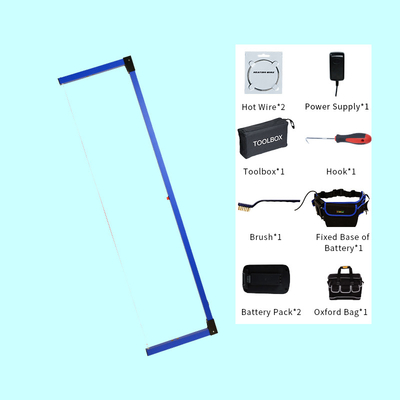 160W 110-240V เครื่องตัดโฟมแบบใช้มือถือ Hot Wire Bow 300mm
