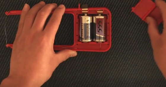 แบตเตอรี่ DIY Mini Hot Wire เครื่องมือ สำหรับงานอดิเรกหัตถกรรมอนุบาล