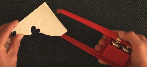 แบตเตอรี่ DIY Mini Hot Wire เครื่องมือ สำหรับงานอดิเรกหัตถกรรมอนุบาล