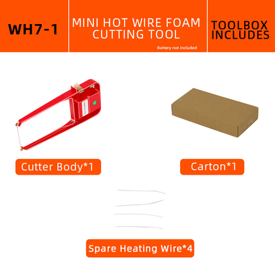 เครื่องตัดลวดร้อนขนาดเล็ก 60HZ 3V CE แบตเตอรี่ Hot Wire Tools