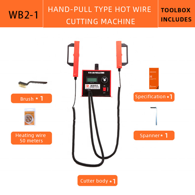 110-220V 60Hz เครื่องตัดลวดร้อนแบบมือดึง