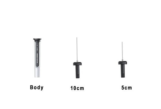 เครื่องตัดลวดร้อนแบบมือถือ 2 In 1 สำหรับบอร์ด KT ที่มีหัวตรงขนาด 5 ซม. และ 10 ซม